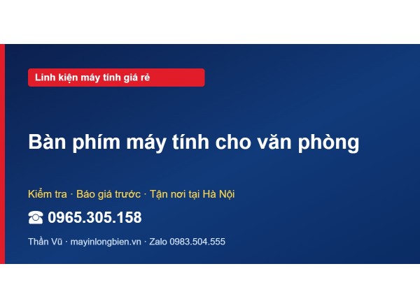 Bàn phím máy tính cho văn phòng