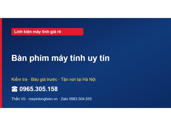 Bàn phím máy tính uy tín
