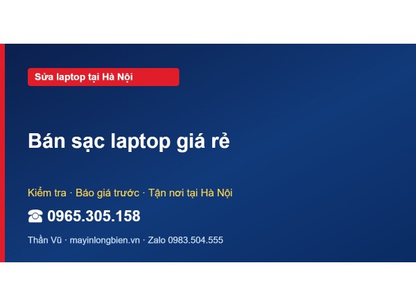 Bán sạc laptop giá rẻ