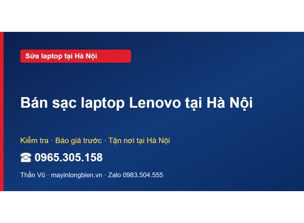 Bán sạc laptop Lenovo tại Hà Nội
