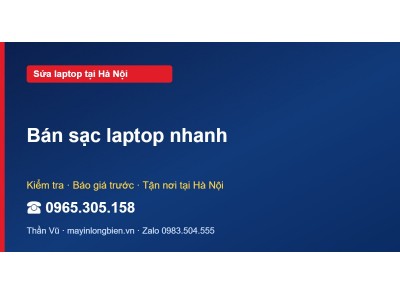 Bán sạc laptop nhanh