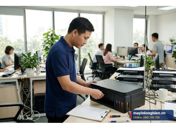 Bảo dưỡng máy in phun màu định kỳ cho văn phòng | Thần Vũ
