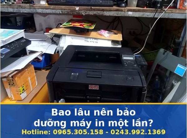 Bao Lâu Nên Bảo Dưỡng Máy In Một Lần? Tại Nhà Hà Nội, Uy Tín
