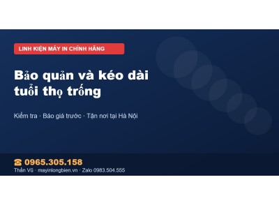 Bảo quản và kéo dài tuổi thọ trống