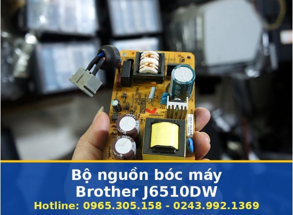 Bộ Nguồn Bóc Máy Brother J6510DW, Kiểm Tra Kỹ Trước Khi Thay