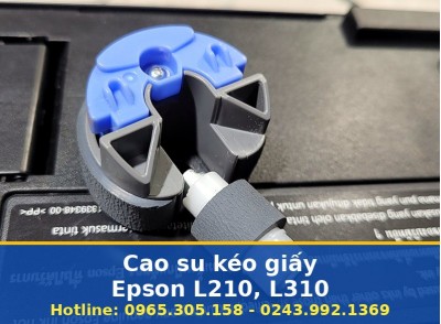 Bộ Quả Cao Su Kéo Giấy Epson L210 L310 Đúng Loại, Báo Giá Rõ