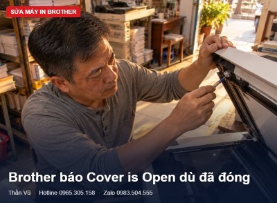 Brother báo Cover is Open dù đã đóng nắp | Thần Vũ