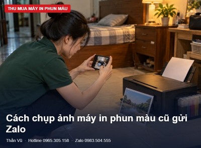 Chụp ảnh máy in phun gửi Zalo báo giá sát hơn | Thần Vũ