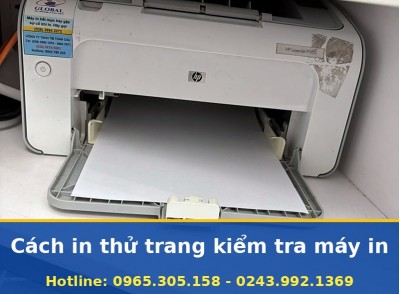 Cách In Thử Trang Kiểm Tra Máy In Tại Nhà, Dễ Hiểu, Mọi Hãng