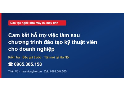 Cam kết hỗ trợ việc làm sau chương trình đào tạo kỹ thuật…
