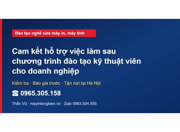 Cam kết hỗ trợ việc làm sau chương trình đào tạo kỹ thuật…