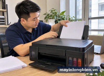 Canon G2010 báo hết giấy dù có giấy: xử lý lỗi 1000