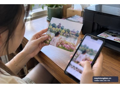 Canon in ảnh lệch màu so với điện thoại | Thần Vũ