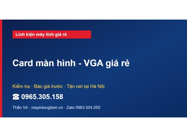 Card màn hình - VGA giá rẻ