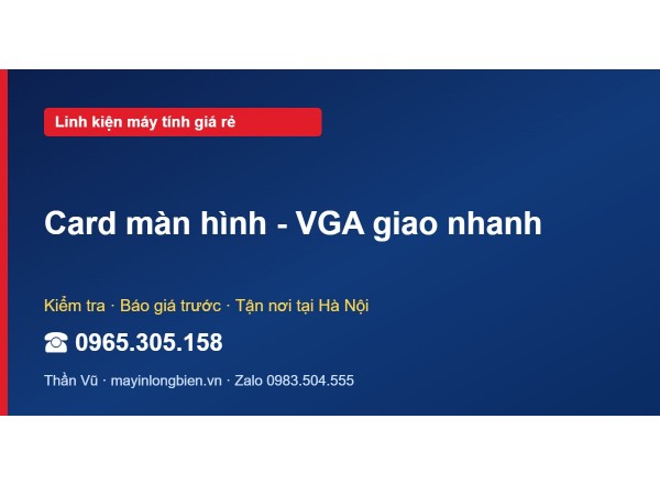 Card màn hình - VGA giao nhanh
