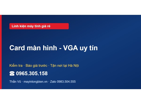 Card màn hình - VGA uy tín