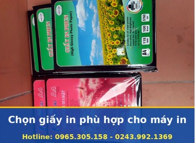 Chọn Giấy In Phù Hợp Cho Máy In Tại Nhà Hà Nội, Có Tư Vấn Kỹ