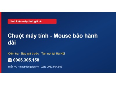 Chuột máy tính - Mouse bảo hành dài