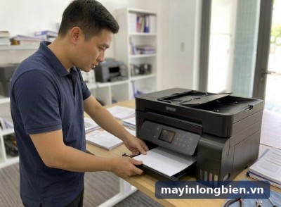 Máy in công ty kế toán Cầu Giấy mùa quyết toán: đỡ kẹt giấy