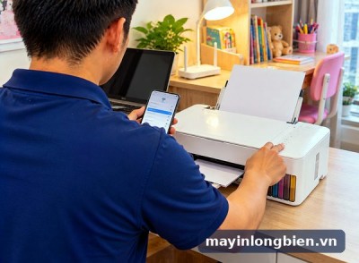 Sửa máy in gia đình Vinhomes Smart City: mất Wi-Fi