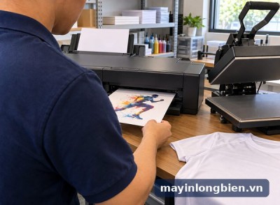 Máy in chuyển nhiệt áo đấu bị sọc, tắc đầu mùa giải Mỹ Đình