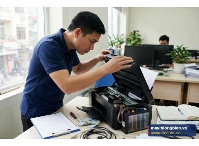 Cụm đầu in không chạy, bị kẹt: kiểm tra và sửa | Thần Vũ