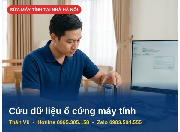 Cứu Dữ Liệu Ổ Cứng Máy Tính, Laptop Tại Hà Nội | Thần Vũ