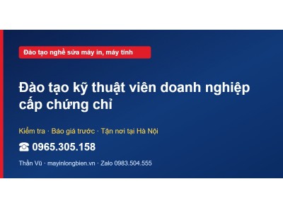 Đào tạo kỹ thuật viên doanh nghiệp cấp chứng chỉ