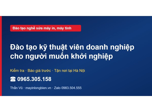 Đào tạo kỹ thuật viên doanh nghiệp cho người muốn khởi ng…