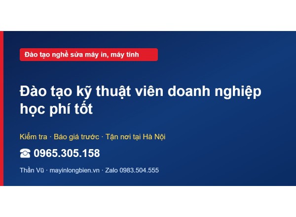 Đào tạo kỹ thuật viên doanh nghiệp học phí tốt