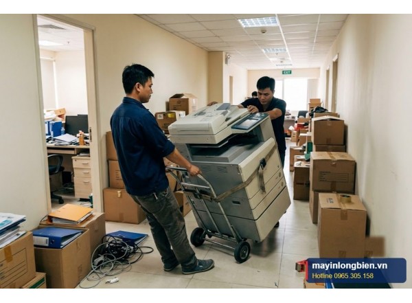 Di Dời Máy Photocopy, Máy In Khi Chuyển Văn Phòng An Toàn
