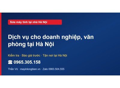 Dịch vụ cho doanh nghiệp, văn phòng tại Hà Nội