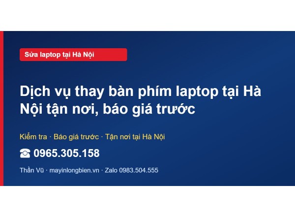 Dịch vụ thay bàn phím laptop tại Hà Nội tận nơi, báo giá …