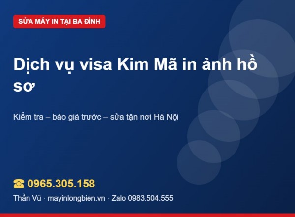 In ảnh visa sai kích thước, ám màu: chỉnh máy in | Thần Vũ