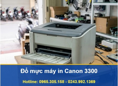 Đổ Mực Máy In Canon 3300 Tại Long Biên Uy Tín, Báo Giá Trước