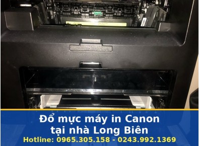 Đổ Mực Máy In Canon Tại Nhà Long Biên Uy Tín – Báo Giá Trước