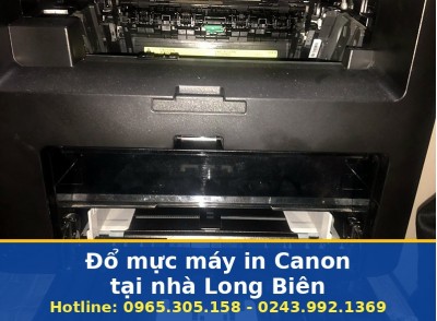 Đổ Mực Máy In Canon Tại Nhà Long Biên Uy Tín – Báo Giá Trước
