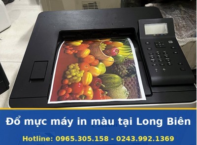 Đổ Mực Máy In Màu Tại Long Biên Uy Tín, Báo Giá Sau Kiểm Tra