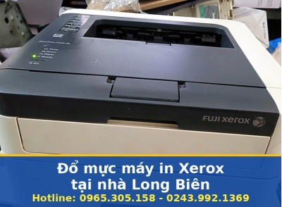 Đổ Mực Máy In Xerox Tại Nhà Long Biên Tận Nơi, Báo Giá Trước