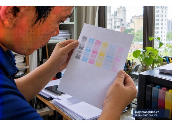 Cách đọc bản Nozzle Check Epson chính xác | Thần Vũ