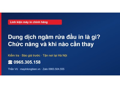 Dung dịch ngâm rửa đầu in là gì? Chức năng và khi nào cần…