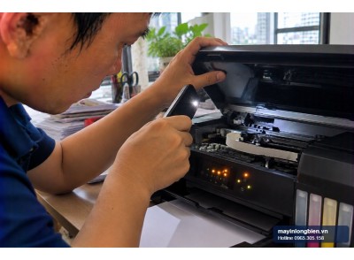 Epson L3110 nháy tất cả đèn: cách xử lý | Thần Vũ
