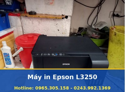 Máy In Epson L3250, Phun Màu Đa Năng, Bình Mực Liền, Có Wifi
