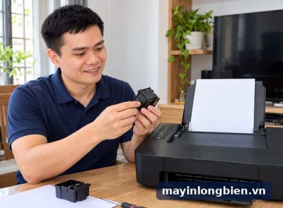 Hộp mực Canon PG-745, CL-746 in nhạt: thay hay bơm lại?