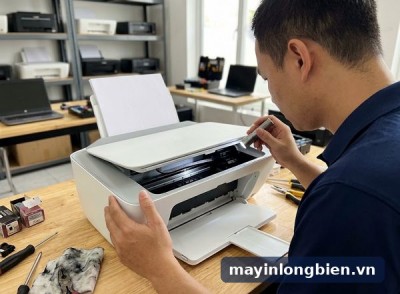 HP DeskJet báo lỗi E3 kẹt xe đầu in: gỡ tại nhà