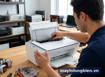 Thay lô kéo giấy HP DeskJet: không kéo giấy, kéo nhiều tờ