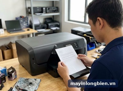 HP OfficeJet Pro in chữ đứt nét: vệ sinh hay thay đầu in
