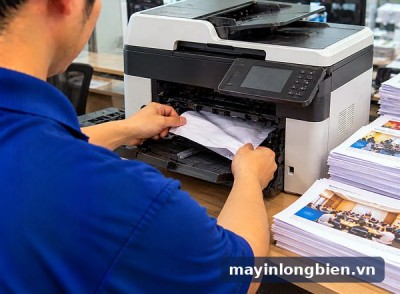 Máy in hỏng khi in gấp tài liệu hội nghị Mỹ Đình: cứu máy