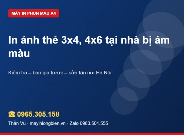 In ảnh thẻ tại nhà bằng máy phun: da không ám màu | Thần Vũ