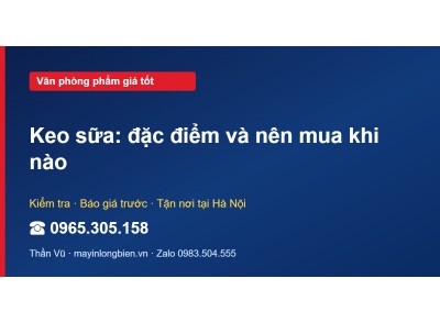 Keo sữa: đặc điểm và nên mua khi nào